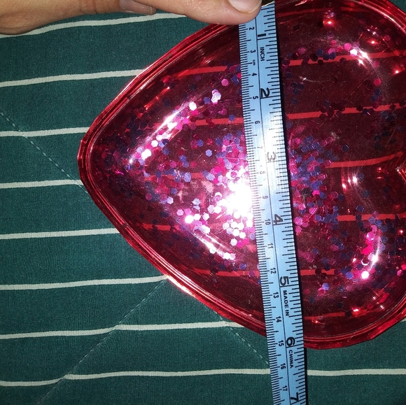 Holiday Pink Heart Tray Poshmark